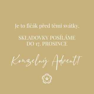 Ty naše milá Lněná rodino! Z celého srdce děkujeme za důvěru v naši práci. Aktuálně ovšem už do Vánoc posíláme jen...